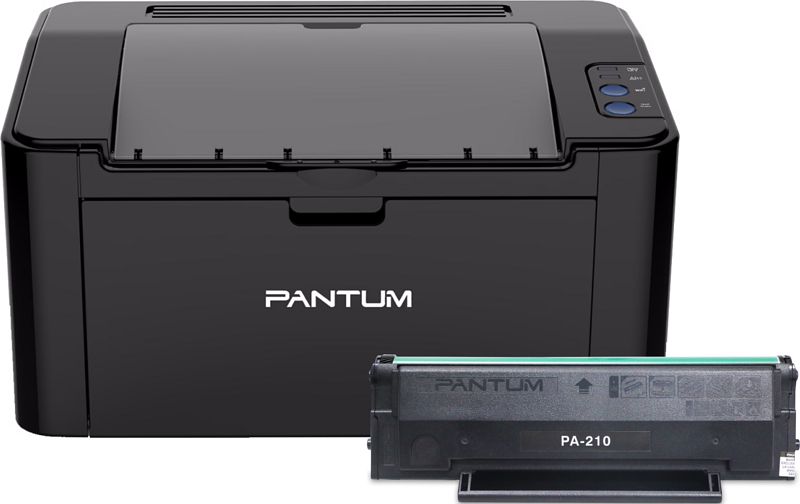 Foto van Pantum p2500w + 1 extra zwarte toner