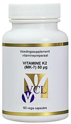Foto van Vital cell life vitamine k2 (mk-7) 50mcg vega capsules