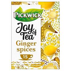 Foto van Pickwick joy of tea ginger spices kruidenthee 15 stuks bij jumbo