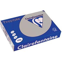 Foto van Clairefontaine trophée pastel a4 lichtgrijs, 120 g, 250 vel