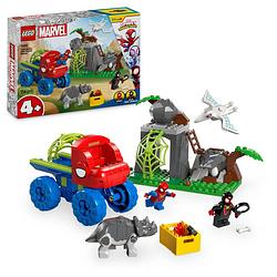 Foto van Lego marvel team spidey reddingsmissie met dinotruck 11199