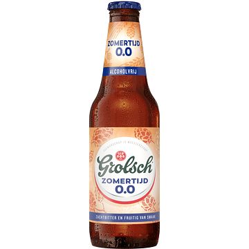 Foto van Grolsch zomertijd 0.0% fles 300ml bij jumbo