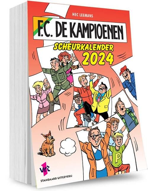 Foto van F.c. de kampioenen scheurkalender 2024 - hec leemans - paperback (9789002278556)