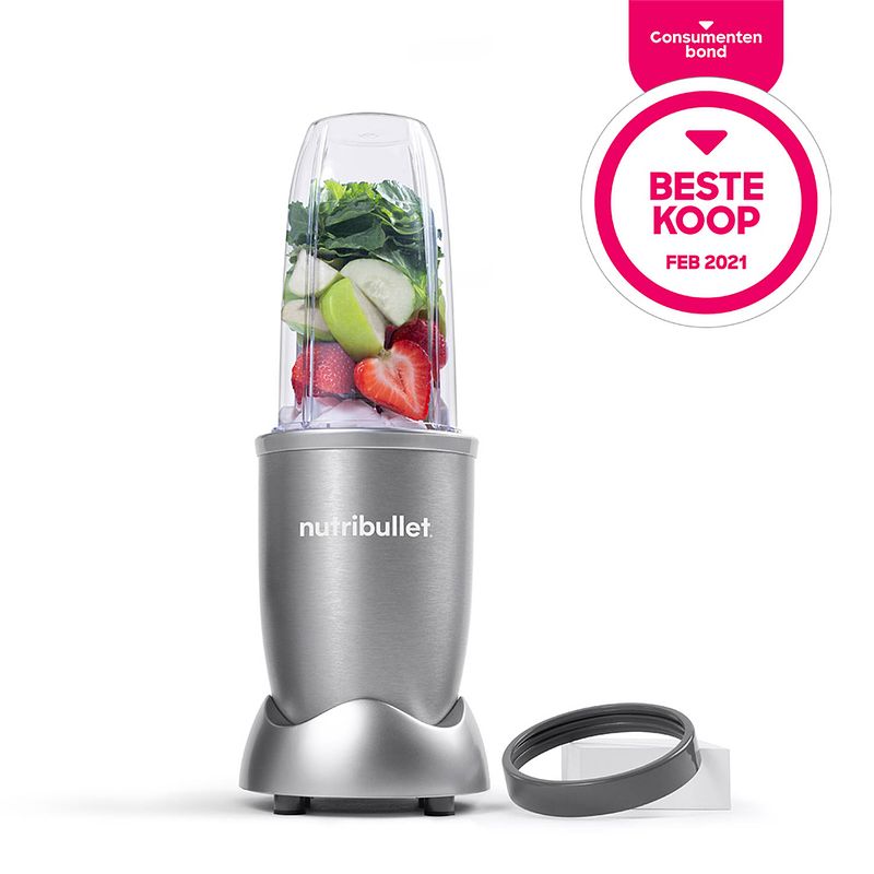 Foto van Nutribullet 900 pro grijs 6-delig