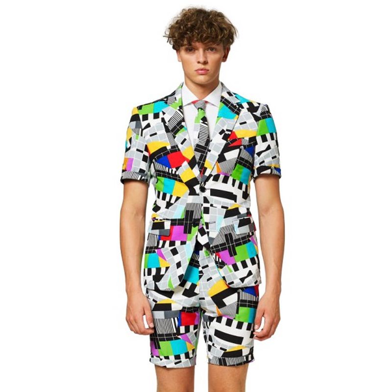 Foto van Opposuits verkleedpak zomer testival heren polyester