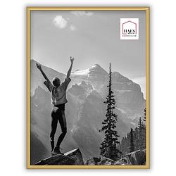 Foto van Haes deco - kunststof fotolijst 30x40 goud easy frame - ef5g