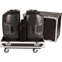 Foto van Gator cases g-tourspkr-215 houten flightcase voor twee 15 inch speakers