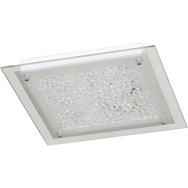 Foto van Action 976701060300 merle led-plafondlamp 15 w wit