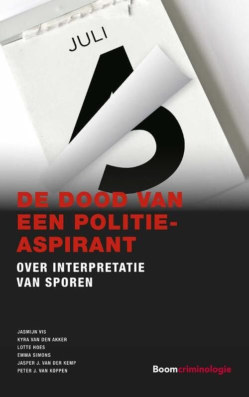 Foto van De dood van een politie-aspirant - emma simons - paperback (9789462369993)