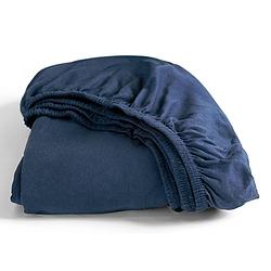 Foto van Cinderella-jersey-hoeslaken-navy-1-persoons-80x200-cm