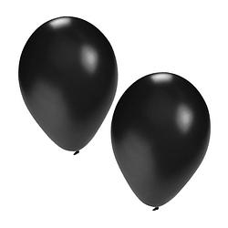 Foto van Zwarte ballonnen 30 stuks - ballonnen