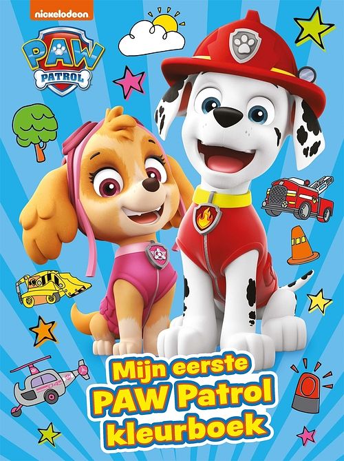 Foto van Mijn eerste paw patrol kleurboek - nickelodeon and viacom - paperback (9789047840091)