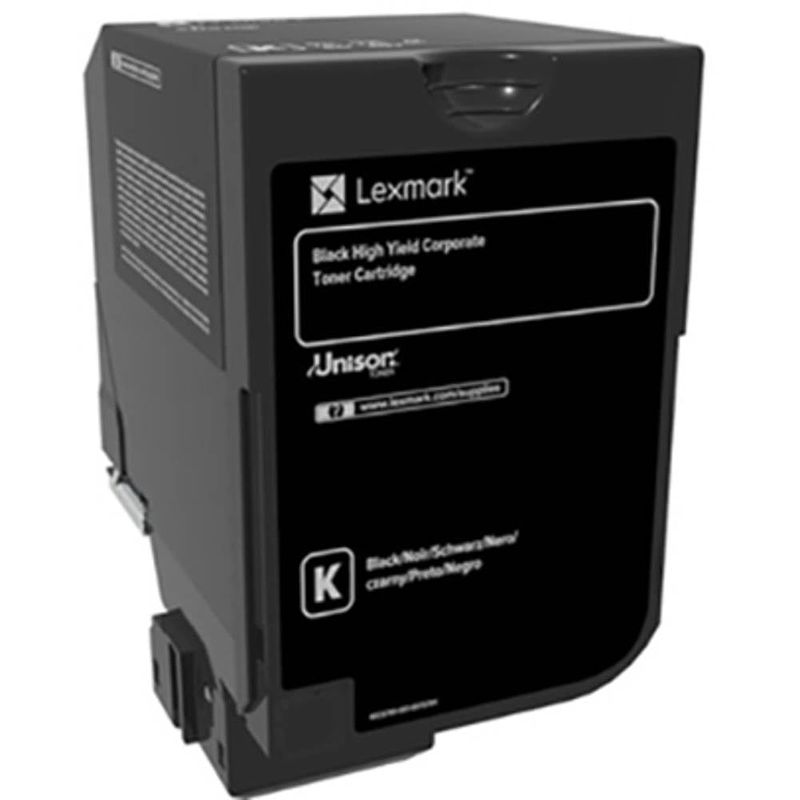 Foto van Lexmark toner 84c2hke 84c2hke origineel zwart 25000 bladzijden