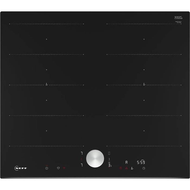 Foto van Neff inductietafel - 4 branders - l59 x d52 cm - t66ftx4l0