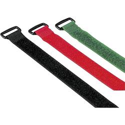 Foto van Hama 00020538 klittenband kabelbinder kunststof rood, groen, zwart flexibel (l x b) 25 cm x 2 cm 9 stuk(s)