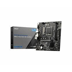 Foto van Msi mb pro h610m-b ddr4 moederbord socket intel 1700 vormfactor micro-atx moederbord chipset intel® h610