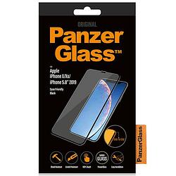 Foto van Panzerglass apple iphone x/xs/11 pro case friendly smartphone screenprotector zwart