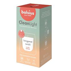 Foto van Bolsius clean light fragranced refills bergamot & neroli