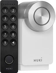 Foto van Nuki smart lock pro (4e generatie) - wit + keypad 2.0