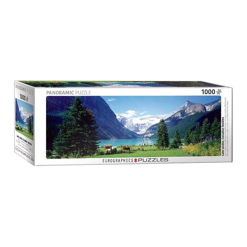 Foto van Eurographics lake louise canadian rockies panorama (1000)