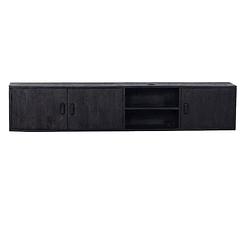 Foto van Giga meubel - zwevend tv-meubel zen zwart brushed 200cm
