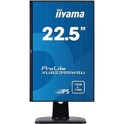 Foto van Iiyama prolite xub2395wsu led-monitor 57.2 cm (22.5 inch) energielabel e (a - g) 1920 x 1200 pixel wuxga 4 ms displayport, hdmi, usb, vga,
