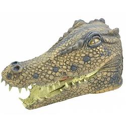 Foto van Krokodillen masker voor volwassenen - verkleedmaskers