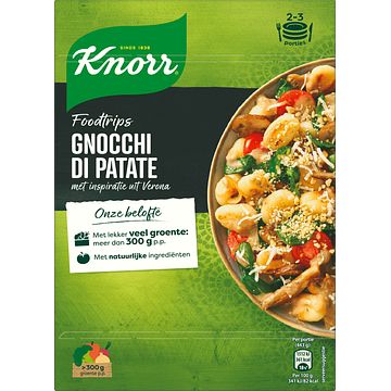 Foto van 1+1 gratis | knorr wereldgerechten foodtrips gnocchi di patate 345g aanbieding bij jumbo