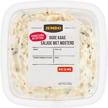 Foto van 2 voor € 4,50 | jumbo kaasgrove mosterd salade 150g aanbieding bij jumbo