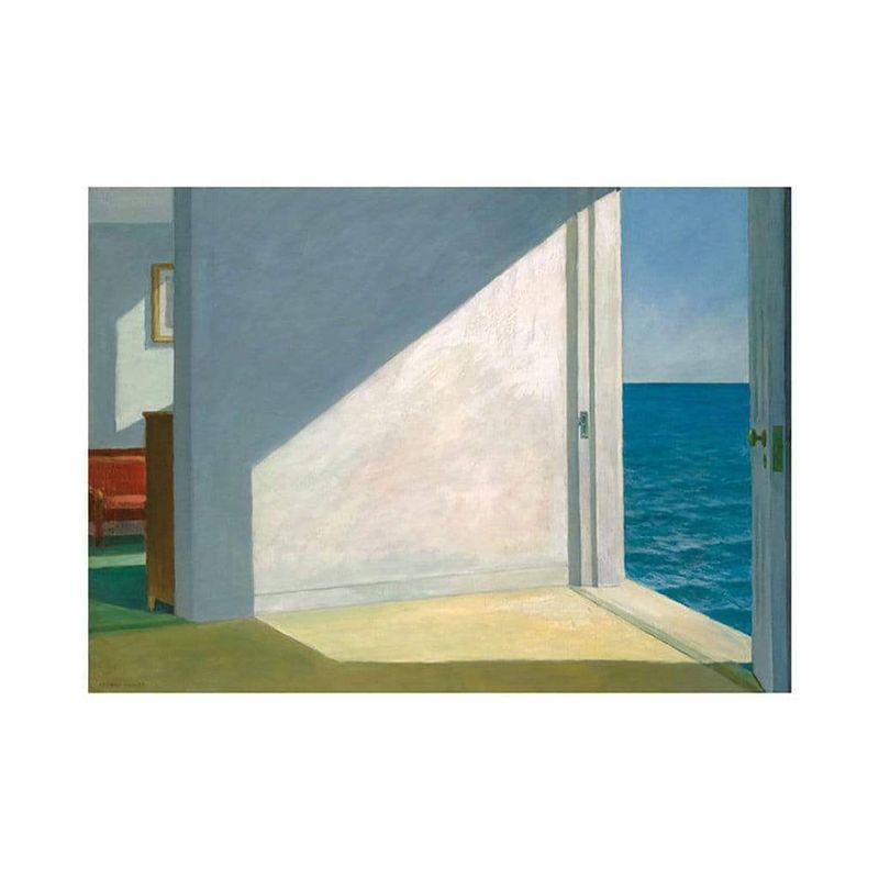 Foto van Edward hopper rooms by the sea kunstdruk 80x60cm