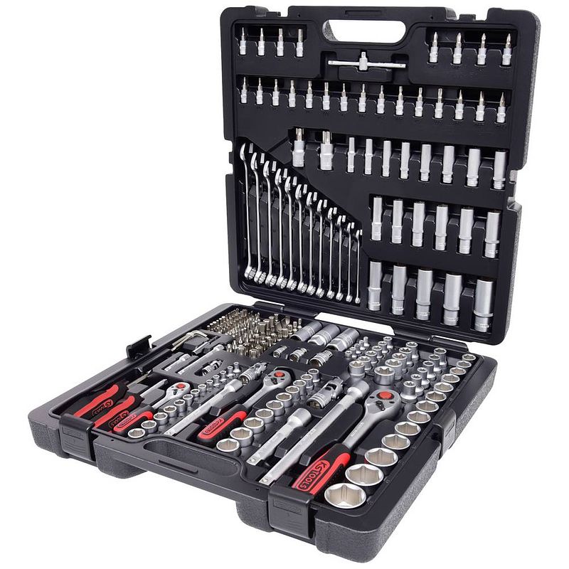 Foto van Ks tools dopsleutel set 1/4"" + 3/8"" + 1/2"" 216-delig 917.0216