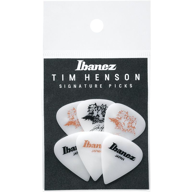 Foto van Ibanez p1000thc1 plectrums tim henson signature - set van 6