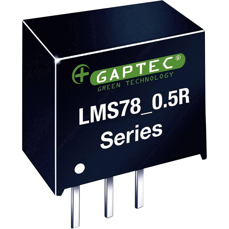 Foto van Gaptec lms78_12-0.5 dc/dc-converter, print 24 v/dc 12 v/dc 500 ma 6 w aantal uitgangen: 1 x