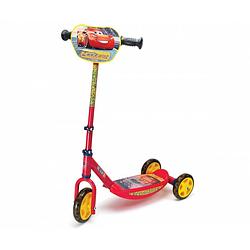 Foto van Smoby kinderstep disney cars junior 3-wiel aluminium rood