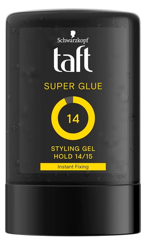 Foto van Schwarzkopf taft super glue styling gel hold 14/15