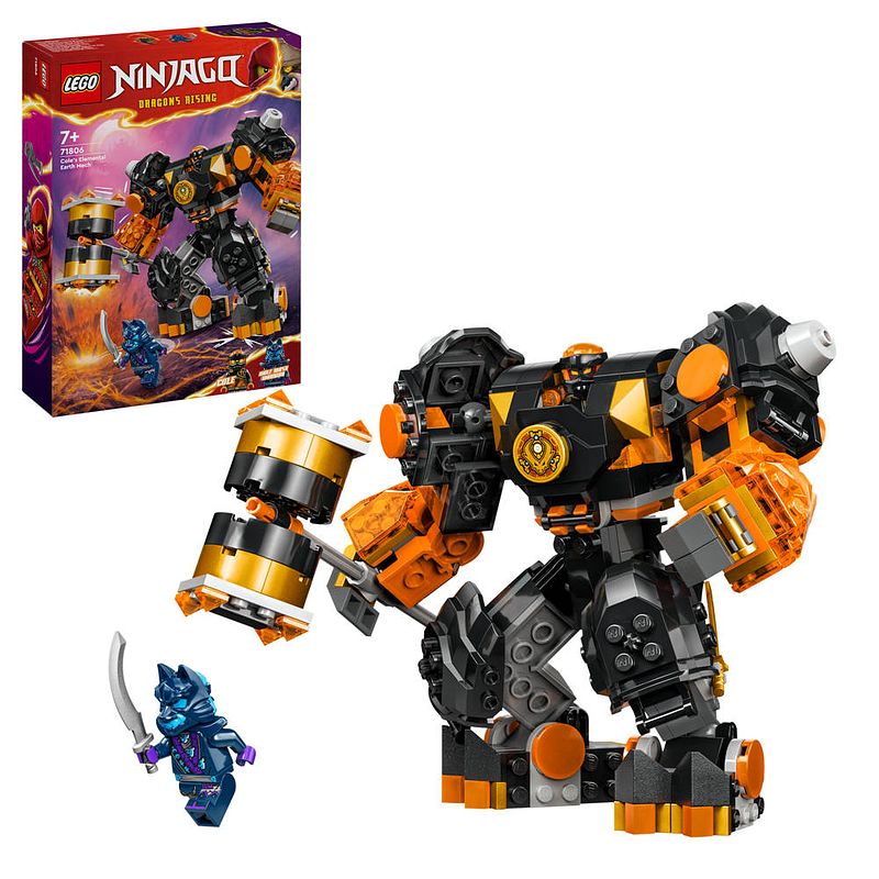 Foto van Lego ninjago cole's elementaire aardemecha 71806