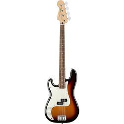 Foto van Fender player precision bass lh 3-color sunburst pf