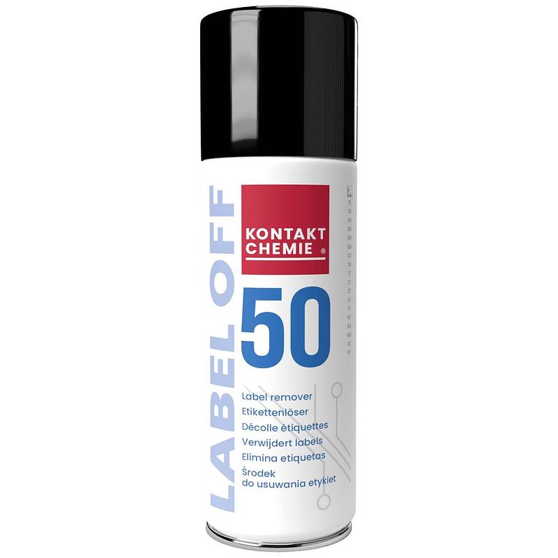 Foto van Kontakt chemie solvent 50 81009-ac etiketverwijderaar 200 ml