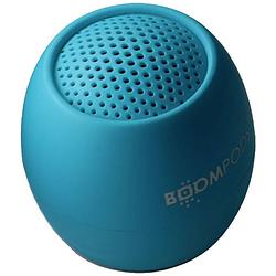 Foto van Boompods zero talk bluetooth luidspreker amazon alexa geïntegreerd, handsfree-functie, stootvast, waterafstotend blauw