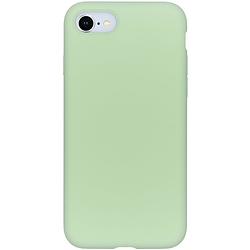 Foto van Accezz liquid silicone voor apple iphone se (2022 / 2020) / 8 / 7 telefoonhoesje groen