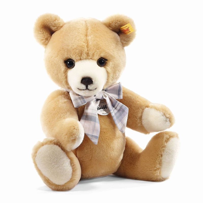 Foto van Steiff knuffel teddybeer petsy, blond