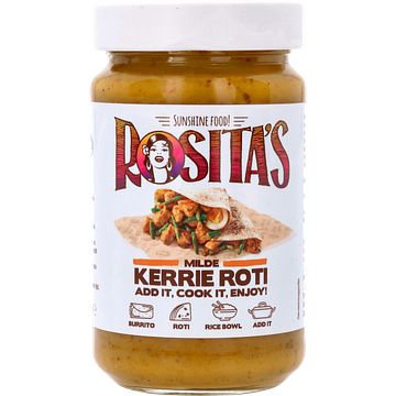 Foto van Rosita's surinaamse kerrie saus 295ml bij jumbo