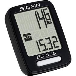 Foto van Sigma fietscomputer bc 5.16 zwart