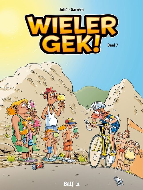 Foto van Wielergek! - jean-luc garréra - paperback (9789462102231)