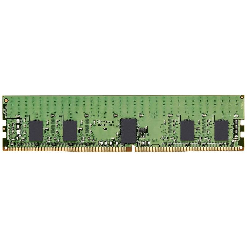 Foto van Kingston server premier werkgeheugenmodule voor pc ddr4 8 gb 1 x 8 gb ecc 3200 mhz 288-pins dimm cl22 ksm32rs8/8hdr