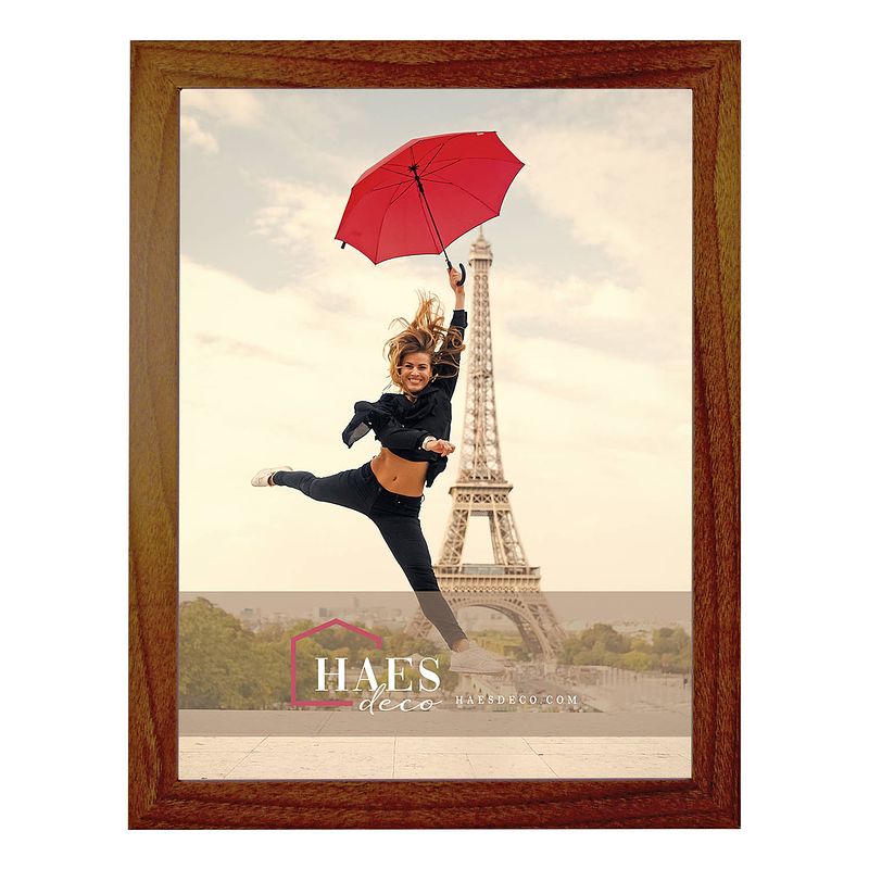 Foto van Haes deco - houten fotolijst paris rustiek bruin 30x40 -sp001308