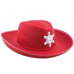 Foto van Kinder cowboyhoed rood