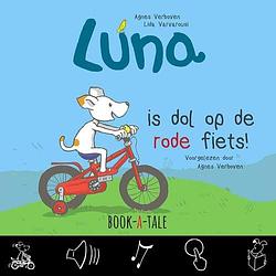 Foto van Luna is dol op de rode fiets - agnes verboven, lida varvarousi - ebook (9789493268036)