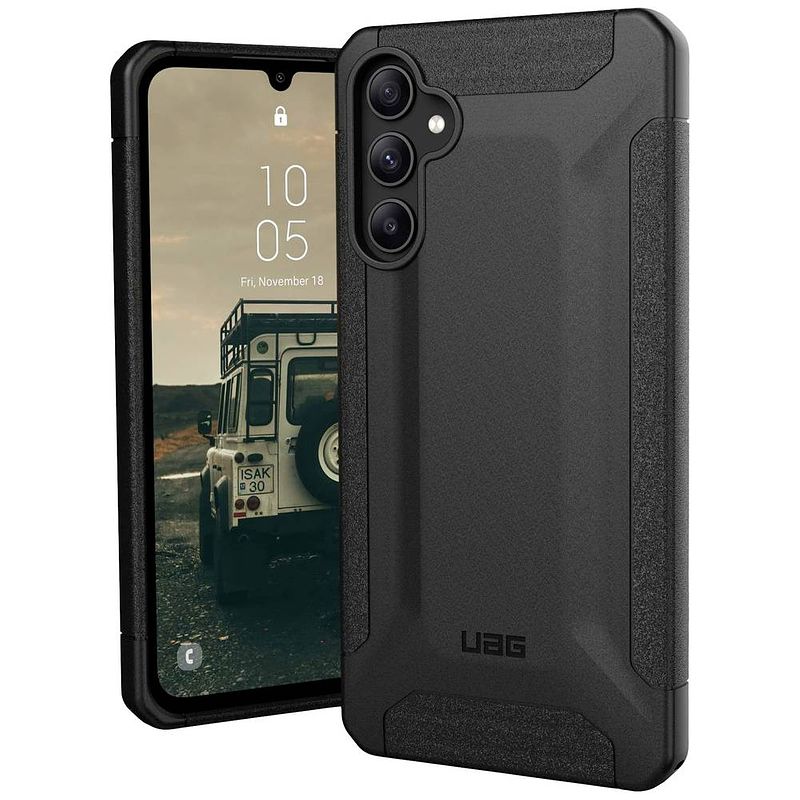 Foto van Urban armor gear scout outdoor telefoonhoes samsung galaxy a34 zwart