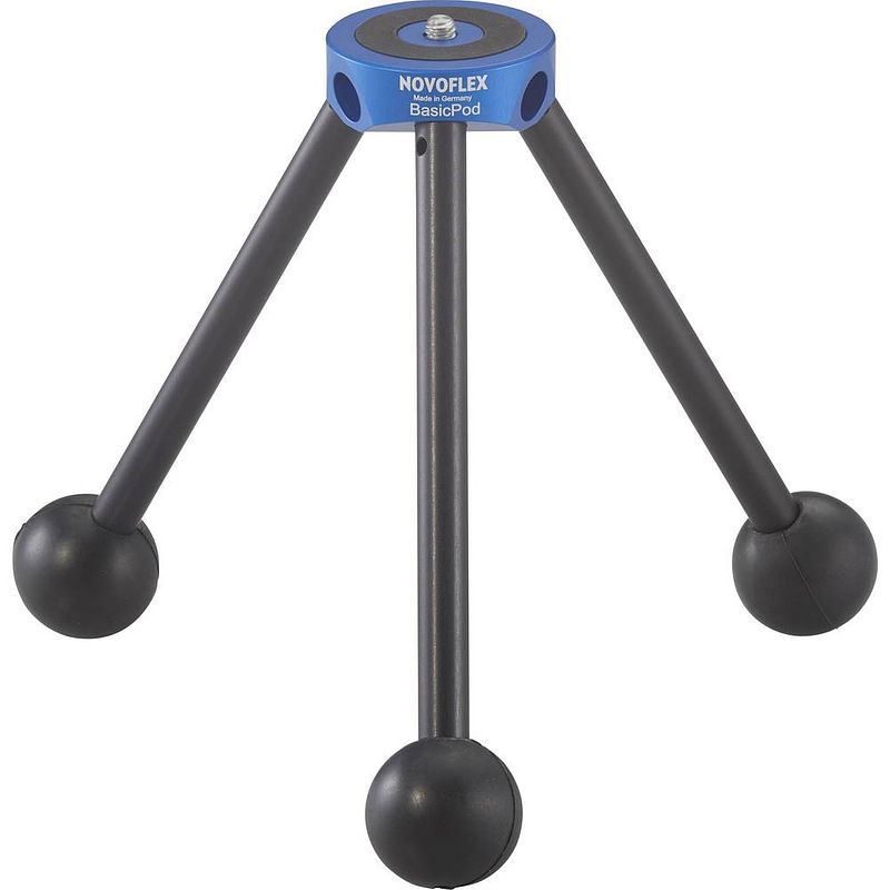 Foto van Novoflex novoflex tripod werkhoogte: 4.7 - 14.5 cm zwart, blauw